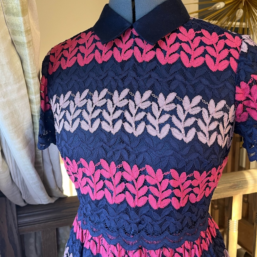 Draper James Lace collar dress size 4